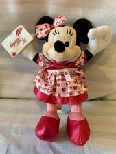 NWT Disney Minnie Mouse 7 Inch 2012 Valentine s Day, Plush Toy