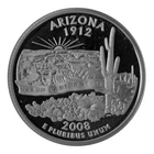 2008-S 50 State Quarters Arizona Proof — photo from another recent sale