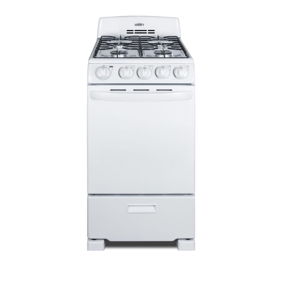 20 Inch Wide 2.3 Cu. Ft. Free Standing Gas Range with Broiler Compartment