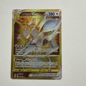 how much is a arceus vstar pokemon card worth Box, Amazon, $61 USD > $39 USD : r/PKMNTCGDeals Card Number / Rarity Pokmon- Arceus Vstar rainbow full