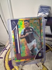 Ollie Watkins Pineapple Sp Topps Chrome Aston Villa