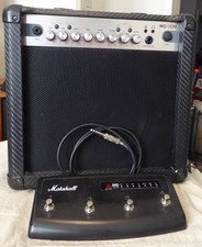 Marshall MG15CFX Guitar Amplifier 15W Exccellen Condition with effects pedal