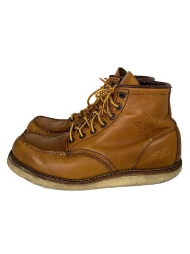 RED WING/Lace-up boots, 6-inch moc toe/26.5cm/US8.5/Brown