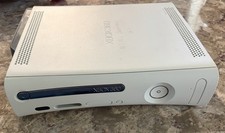 Microsoft Xbox 360 White Console with Cords -...