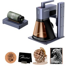 LaserPecker LP2 Plus SpinTrack Portable 10W Diode Laser Engraver 4000mm/s Cutter