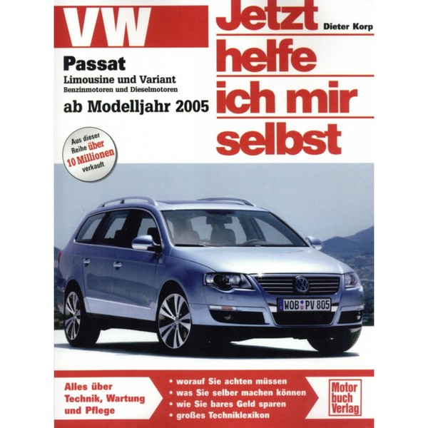 Vw Passat B6 Variant 3C 2005-2010 Jetzt Helfe Ich Mir Selbst Reparaturhandbuch-image