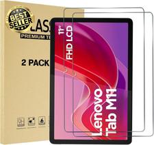 2X Screen Protector for Lenovo Tab M11/K11 LTE/Idea Tab 11" 2024 2025 Glass