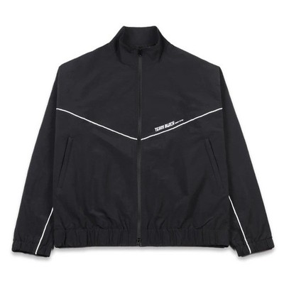 Jinx Team Black Windbreaker Jacket Unisex Y2K Streetwear Sports