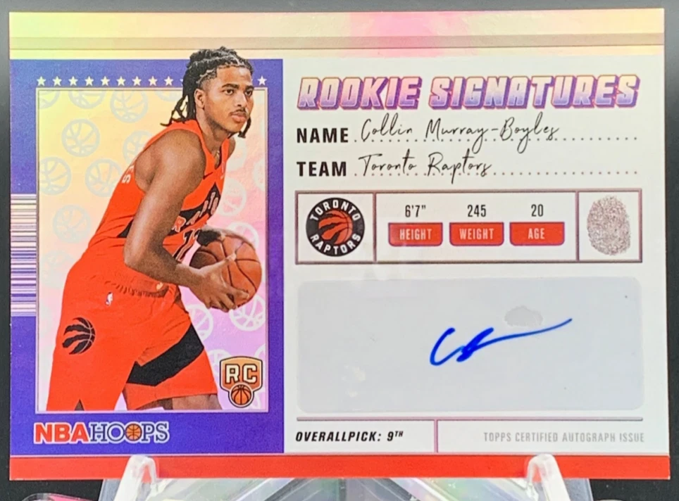 2025-26 NBA Hoops Collin Murray-Boyles Rainbow