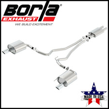 Borla Atak Cat-back Exhaust System Fits 2015-2017 Ford Mustang 3.7l V6 Coupe Borla Atak Cat-back Exhaust System Fits 2015-2017 Ford Mustang 3.7l V6 Coupe