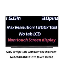 For Dell INSPIRON 15 3525 30 Pins HD 15.6'' Screen Replacement LCD Display Panel