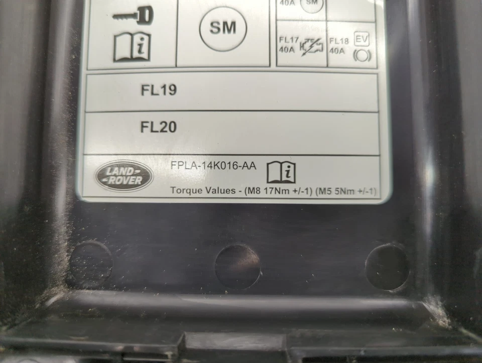 Land Rover Range Rover Sport 2015 caja de fusibles caja de fusibles módulo de relé JUPLQ Foto 2 de 4