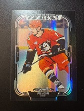 2025-26 O-Pee-Chee Ian Moore Anaheim Ducks Rainbow Black RC 002/100 (#560)