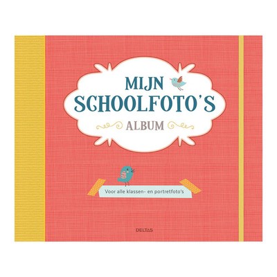 Deltas mein Schulfotoalbum rot