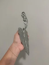 Vintage Brutalist Leaf Cake Server by Don Drumm - Signed