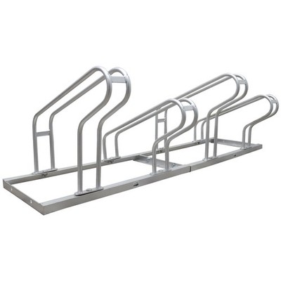 Fahrradständer Reihenparker Ständer 2x2 für 4 Fahrräder feuerverzinkt Hoch/Tief