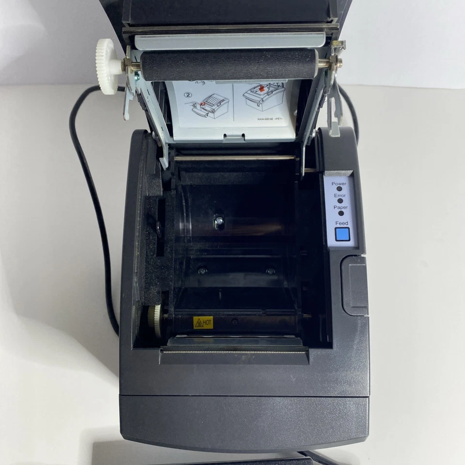 Bixolon SRP-350plusII POS Thermal Receipt Printer + USB + AC Serial W Power Cord - Image 3 of 4