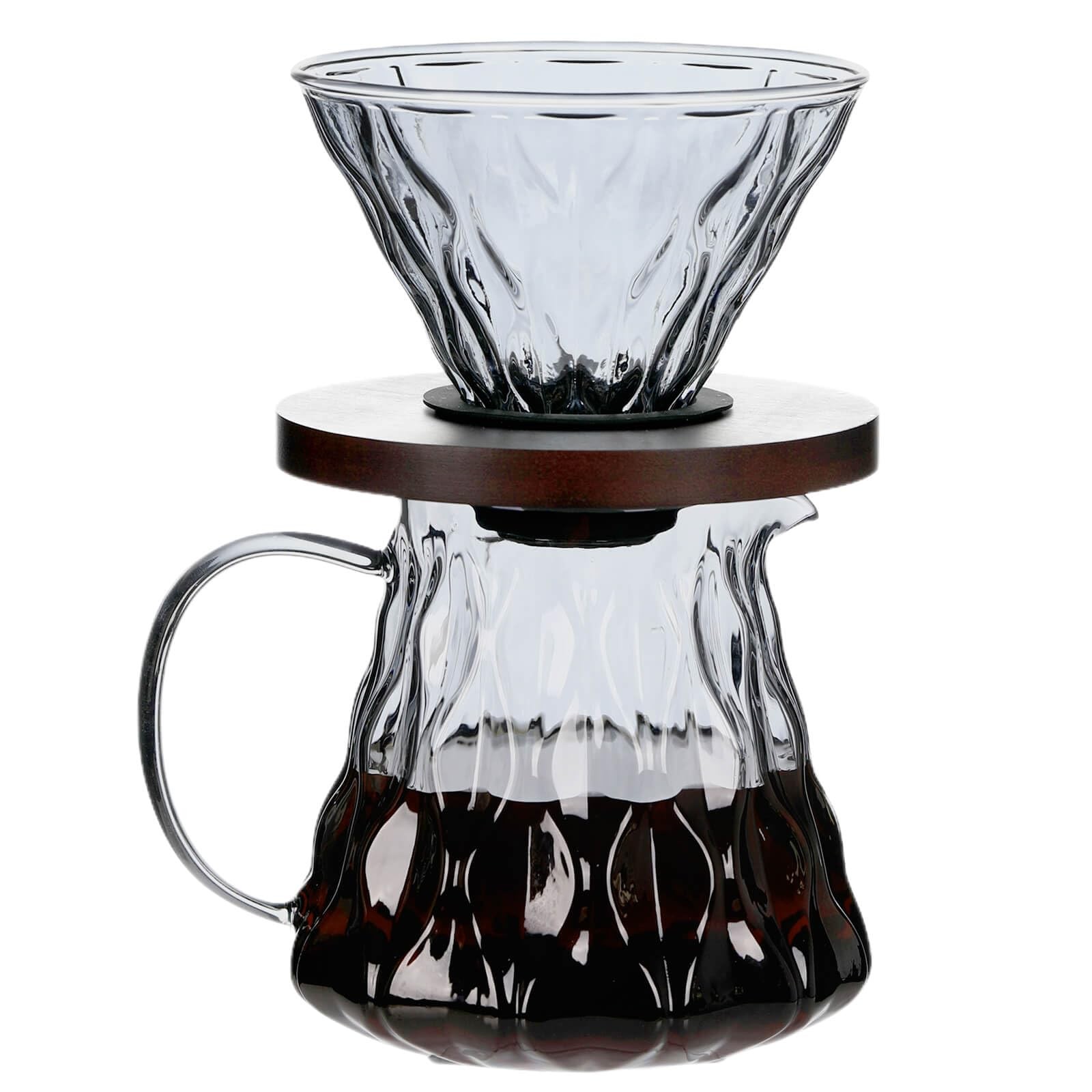 650ml/22oz, Heat Resistant Borosilicate Glass Drippe...