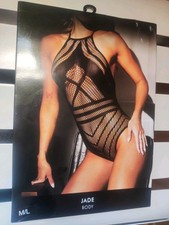 Ann Summers Jade Body Size M/L UK Black New with Tags