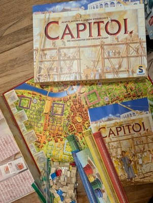 CAPITOL by Alan r Moon & Aaron Weissblum Schmidt Spiele Board game 2001