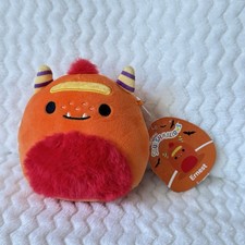 Squishmallow 5" Ernest Red Orange Monster NWT