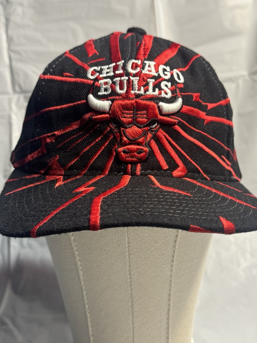 Chicago Bulls NBA Collision Starter Snapback Hat Jordan Vintage