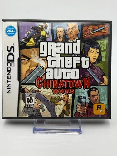 Grand Theft Auto Chinatown Wars Nintendo DS CIB Complete Multiplayer