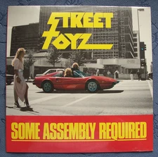 Street Toyz...Some Assembly Required...Heavy Hair Metal Rock Sealed New LP 1987