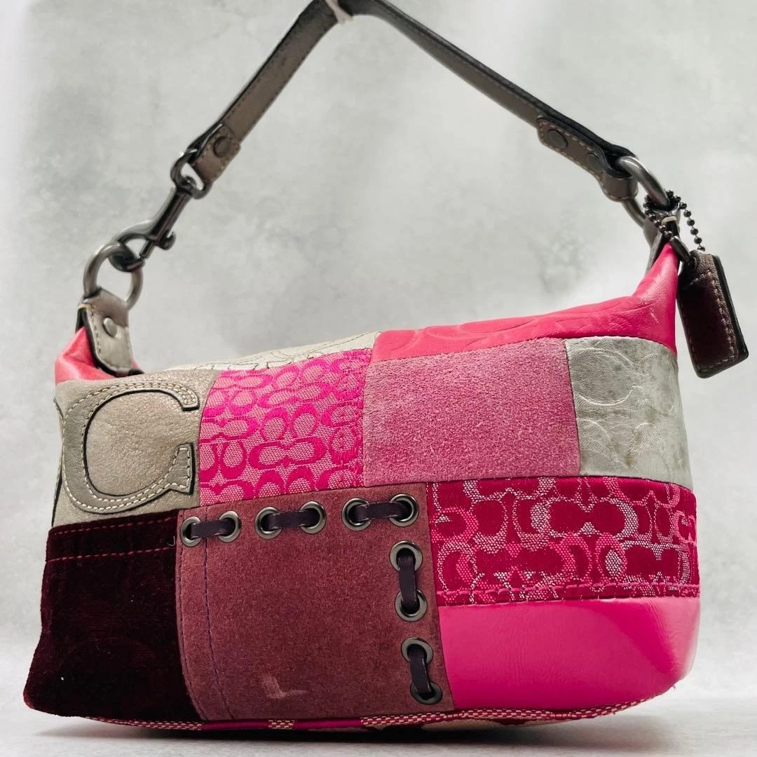 Coach Patchwork Pink Bags & Handbags for Women for sale | eBay