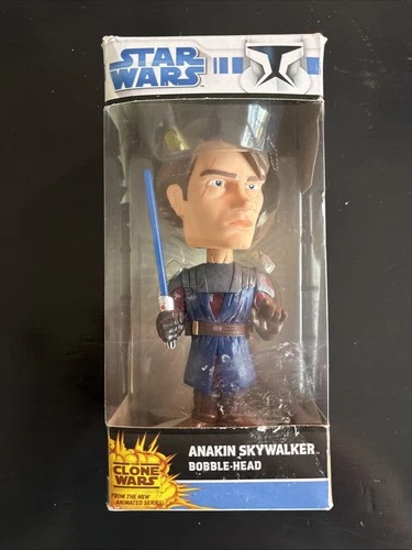 Anakin Skywalker Clone Wars Star Wars Bobble Head Funko Bobblehead New NIB