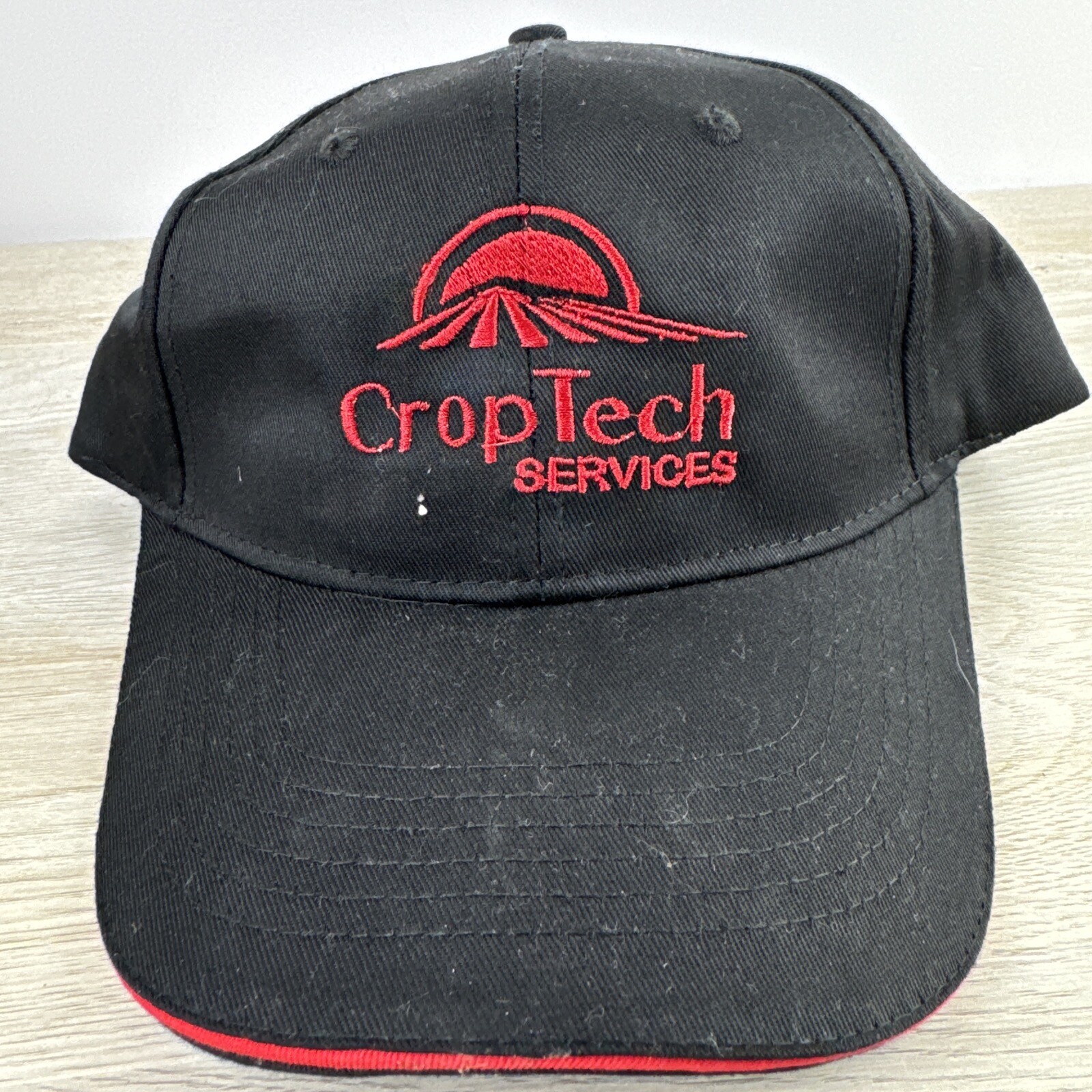 Crop Tech Services Black Adjustable Hat Adult Siz… - image 4