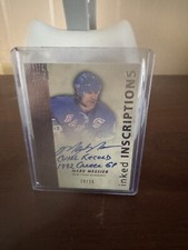 2014-15 Upper Deck Premier Hockey-Inked Inscriptions- 18/25-No.II-MM-MarkMessier