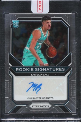 2020-21 PANINI PRIZM LAMELO BALL ROOKIE AUTO SENSATIONAL