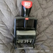 Cosco Microban 2000 Plus Model #2024 Self-Inking Date & Phrase Stamp 2014-2019