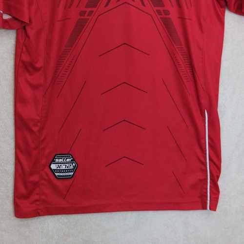 FC Rot-Weiß Erfurt Jersey Sz.XS Red Home Shirt Saller Trikot Training FC RWE - Picture 3 of 7