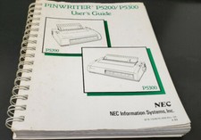 NEC PINWRITER P5200/P5300 user's guide manual 819-150879-000