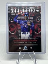 2024 Bowman Draft Sebastian Walcott In Tune Insert Texas Rangers #IT-20