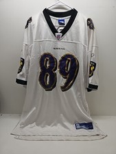 Reebok Baltimore Ravens Mark Clayton #89 AUTOGRAPHED VTG jersey size XXL (64)(M)