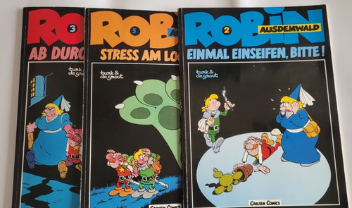 ROBIN AUSDEMWALD 3x Nº 2,3 y 5