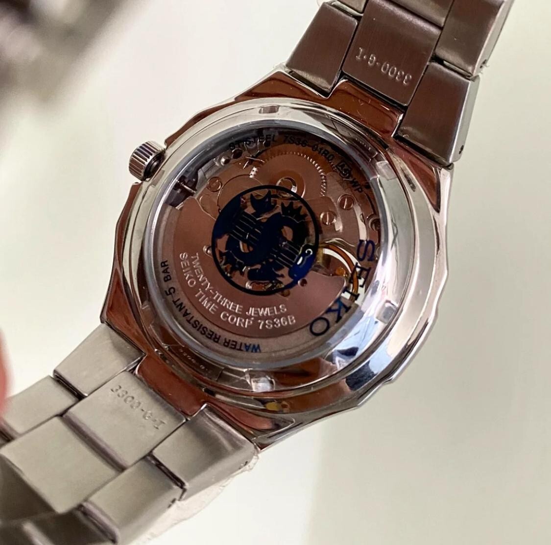 Review Seiko 7536b Seiko Time Corp 7S36B Men's Mechanical Open