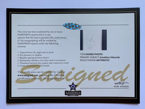 RARE Jonathan Edwards Olympics Signed Photo Display + COA SYDNEY 2000 SASIGNED - Picture 4 of 5
