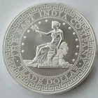1 POUND 2018 ST. HELENA 1 ONCE OZ AG TRADE DOLLAR USA SILVER ???