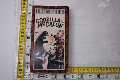 Godzilla Vs Megalon VHS Video Treasures Release Amazing Artwork R2D1