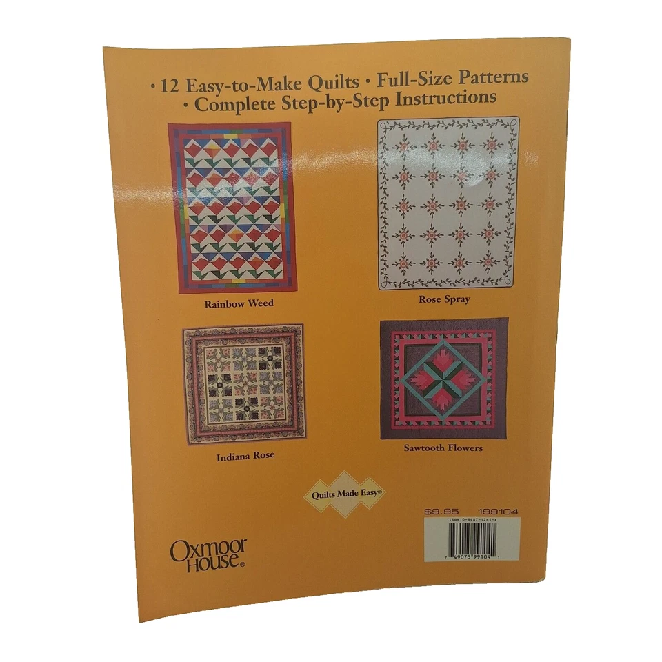 Edredones en flor - Edredones hechos fáciles por Oxmoor House (versión de bolsillo de 1995) apliques Foto 2 de 4