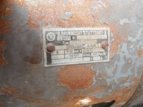 Drehstrommotor Bauknecht - Bild 3 von 6