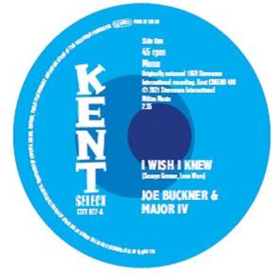 JOE & MAJOR IV BUCKNER - I WISH I KNEW (7INCH SINGLE)   VINYL LP SINGLE NEW