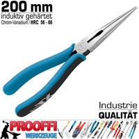 Profi Spitzzange Telefonzange Radiozange Rundzange Zange Gerade 200Mm Ergo Xt