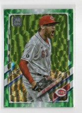 2021 Topps Update SEAN DOOLITTLE CINCINNATI Reds #US129 GREEN FOIL ICE #/499