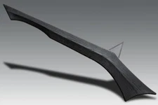 Cold Steel Gunstock War Club Fixed Knife 3" 1095 Carbon Steel Polypropylene