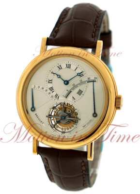 Breguet Tourbillon Yellow Gold 24-Hour Indicator & Power Reserve 3657BA/12/9V6